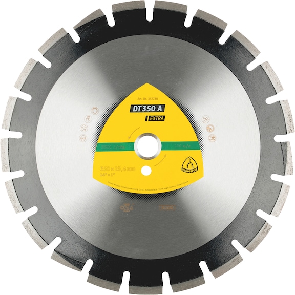 Diamond cutting disc Klingspor DT 350 A Extra