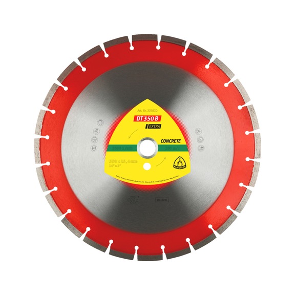 Disque diamant Klingspor DT 350 B Extra - DIADDISC-KLINGSPOR-351133-10X3,6-D400