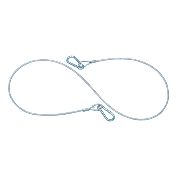 Safety cable - SAFEARSTRCBL-PULCLMP