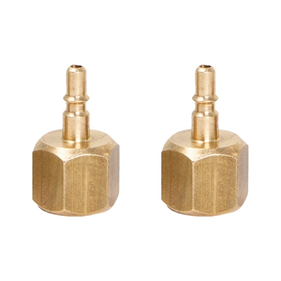 Adapter set, two pieces For AIRCO-BAGs - SP-ADAPTER-HERMETIC-OIL-C20