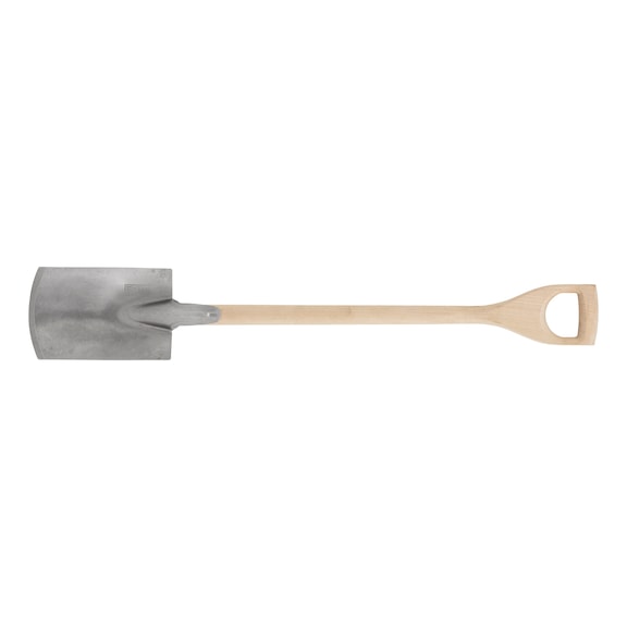 Garden spade with wooden handle - SPADE-GARD-WOODEN-D-HANDLE-280-180-3