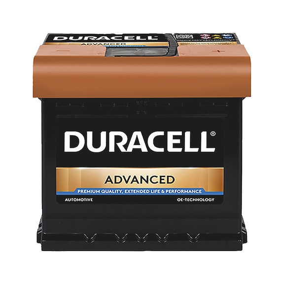 DURACELL<SUP>&reg;</SUP> ADVANCED starter battery - STRTRBTRY-(DURACELL-ADVANCED)-DA50