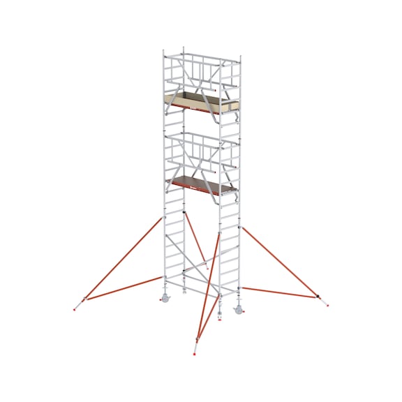 TOWER PROTECT 180/60 mobile scaffolding - ROLL-SCFLD-NARROW-5,2M