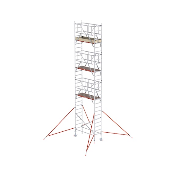 TOWER PROTECT 180/60 mobile scaffolding - ROLL-SCFLD-NARROW-7,2M