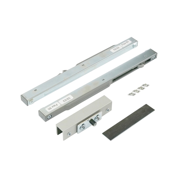 Kit d'amortissement ABILIT, verre - DAMP-SET-SLIDDRFITT-ABILIT-GLS-80KG-SI