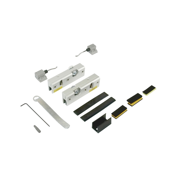 Kit de quincaillerie pour porte coulissante intérieure  ABILIT 50-G - SLIDDRFITT-(ABILIT50-G)-1DR-BLACK