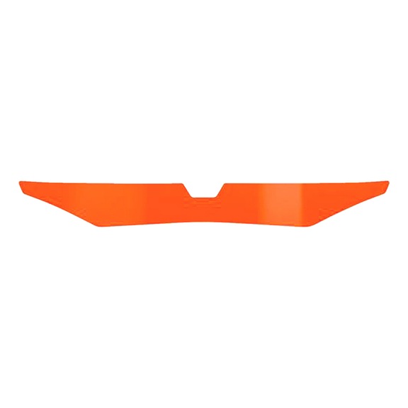 Helmet sticker Uvex - HELMSTICKER-UVEX-BACK-ORANGE-9790152