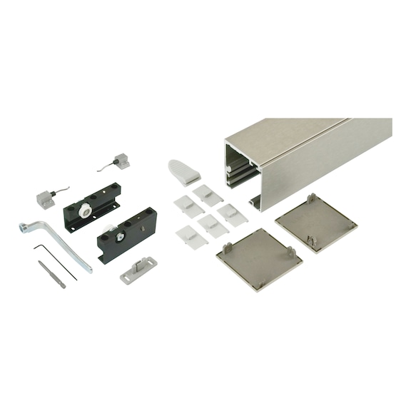 Sliding door fitting set ABILIT 50-H wall mounting - 1