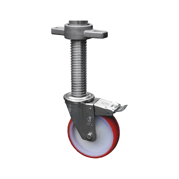 Livellatore telescopico su ruota  - 1