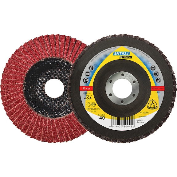 Abrasive flap disc Klingspor SMT 924 Special