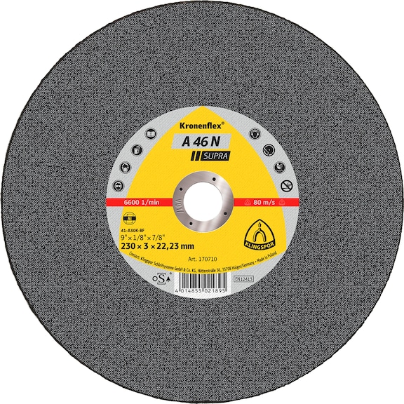 Cutting disc Klingspor A 46 N Supra