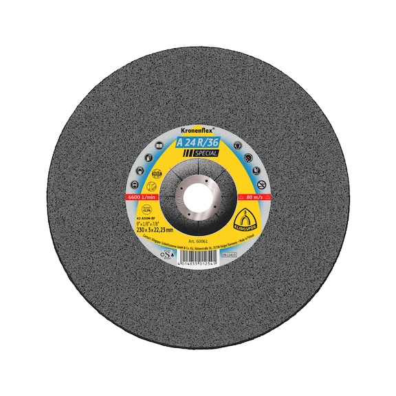 Cutting disc Klingspor A 24 R/36 Special