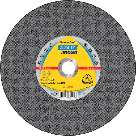 Cutting disc Klingspor A 24 TZ Special