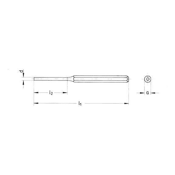 Buy Pin punch, assortment 6 pcs. online | WÜRTH