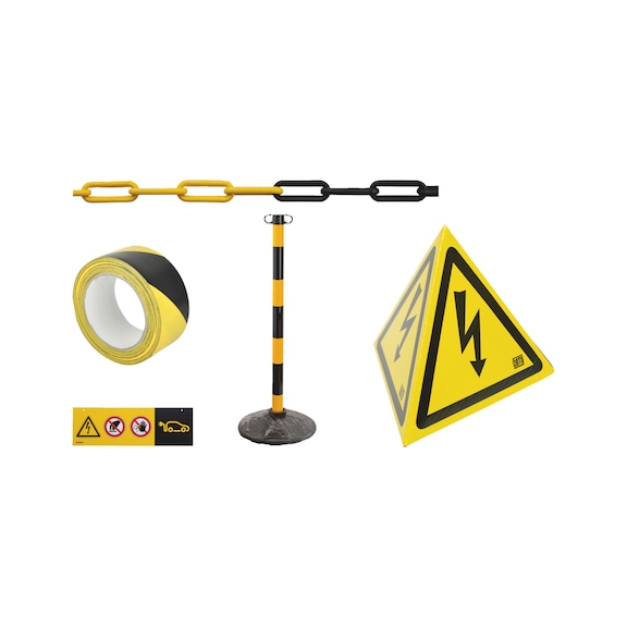 Shield set 12 pcs - SIGN-SET-12PCS