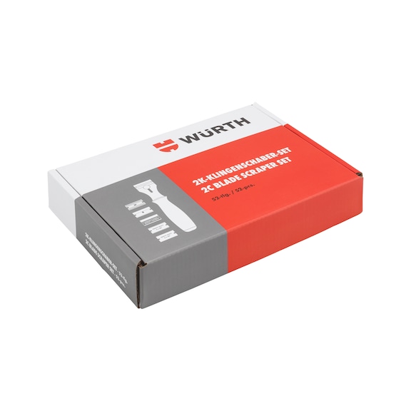 Blade scraper set 52 pieces - BLDESCPR-SET-5BLDE-52PCS