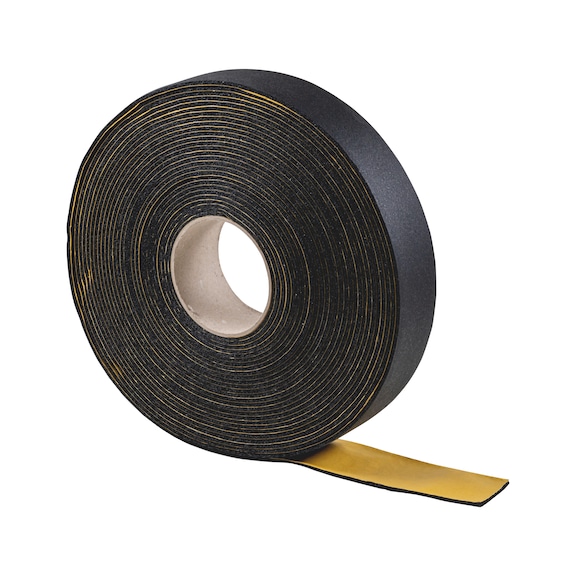 Nastro di rivestimento in gomma, nero - WRAPGTPE-COLDRBR-HF-75MMX15MX3MM