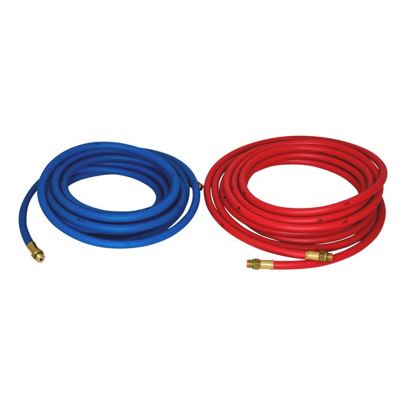 Forlængersæt R1234YF til serviceslanger - SLANGESÆT 8M R1234YF COOLIUS SERIE 10/50