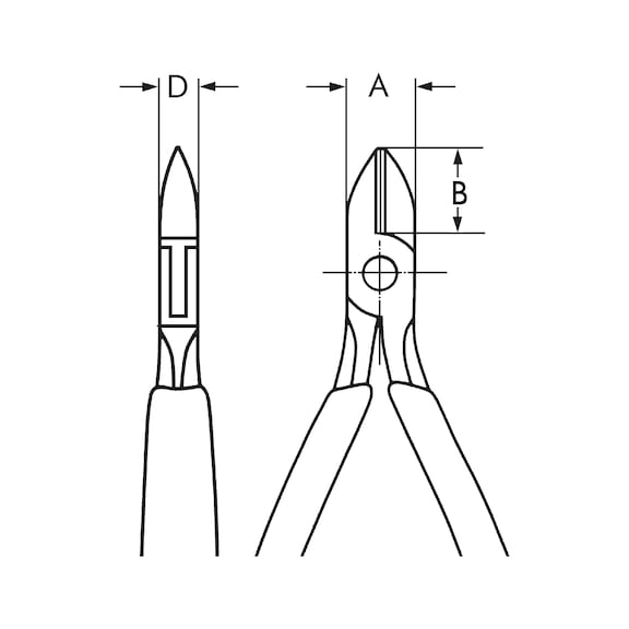 Pinza Tronchese Elettricista 180 Mm Tronchesina Manico Isolante Pinza Tronchese Elettricista 180 Mm Tronchesina Manico Isolante