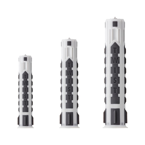 Multi-purpose anchor Shark TWIST test set 1,600pcs - DWL-PLA-SHARK-TWIST-SET-1600PCS