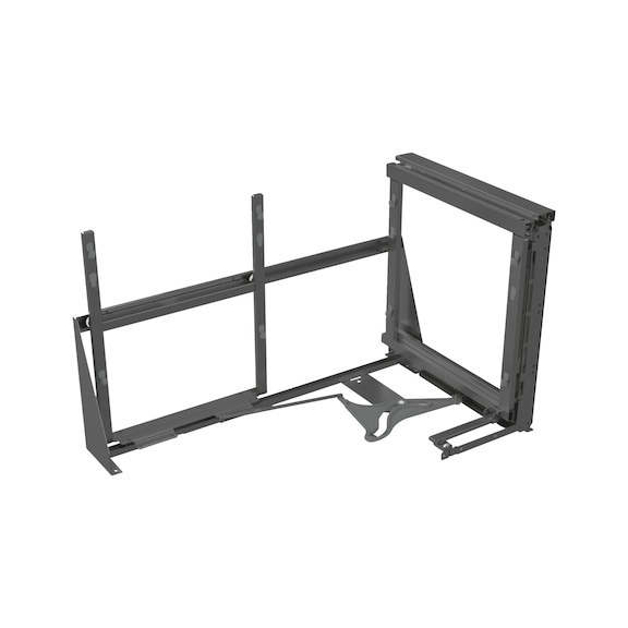 VS COR Fold corner cabinet fitting - FRM-CARSLFITT-PULOUT-COR-FOLD-ANTH-800-R