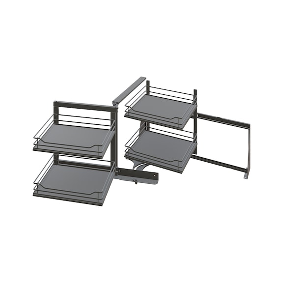 Eckschrank-Schwenkbeschlag VS COR FOLD - SHWENKBSHLG-COR-FOLD-PR-ANTHR-L-450