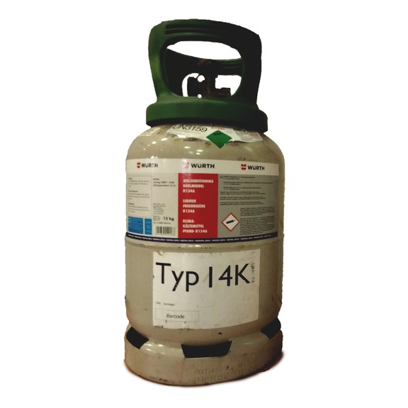 Aircokoudemiddel R134a - KOUDEMDDL R134A 15KG/CERTIFICAAT VEREIST