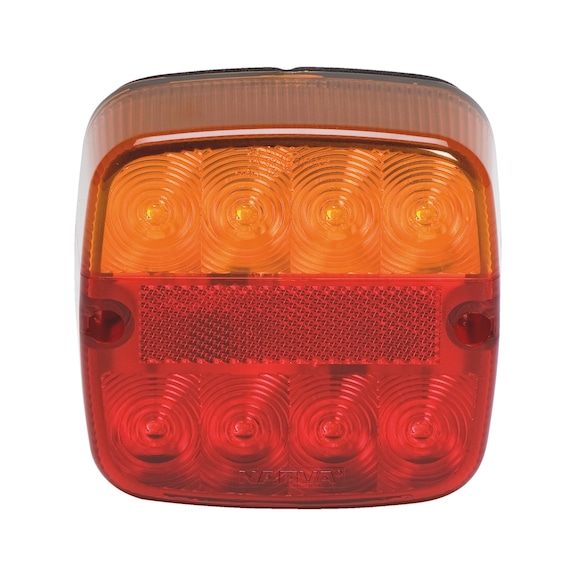 Square three-chamber light 12/24 V - LGHT-3CHAM-SQUARE-LED-12/24V