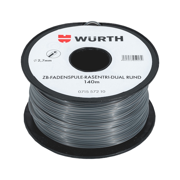 Mowing line, Dual, round - LNE-F.LAWNTRMR-DUAL-RD-D2,7-L140M