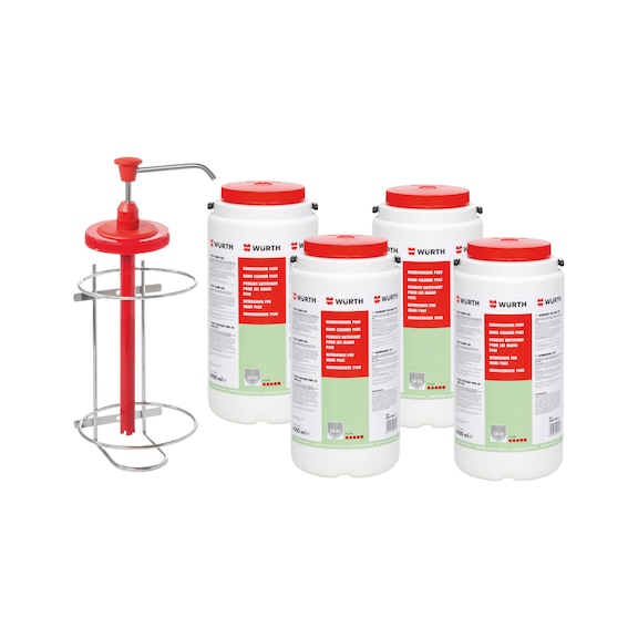 Set per la pulizia delle mani Plus 5 pezzi