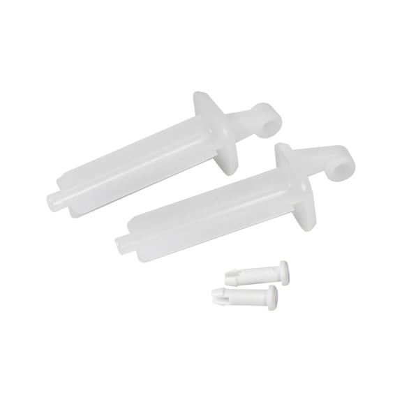 WC-istuimen kiinnityssarja IDO TREVI 4 osaa - SARANASARJA PEHMEÄÄN KANTEEN