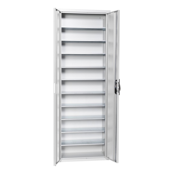 Armoire à portes battantes 300 mm W-SLB taille 1 - WNGDRCAB-STRG-SLB-FB315-RAL7035