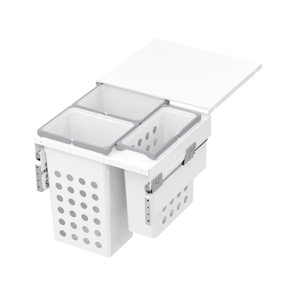 WASH Space XX laundry separation system - LAUNSEP-(WASH-SPACE-XX-600)-WHTE-91LTR