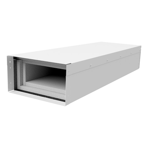 Fire protection duct E90 - FPDCT-E-210X50-RAL9010-VE1/1M