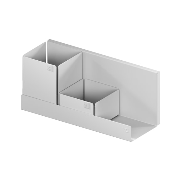 ADD Board rack element set - SHELF-ADD-BOARD-3-SET-ALU-STRUCTURE