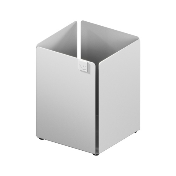 Organiser box ADD Box - ORGABOX-ADD-BOX-ST-M3-1X1-SILVER-RAL9006
