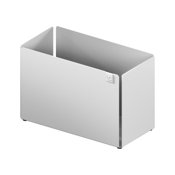 Ordnungsbox ADD Box - ORDNSBOX-ADD-BOX-ST-M3-2X1-SILB-RAL9006