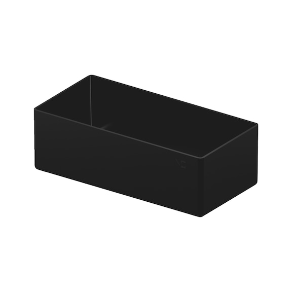 ADD Box organiser box - ORGABOX-ADD-BOX-PLA-P2-2X1-BLACK