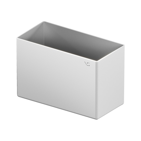ADD Box organiser box - ORGABOX-ADD-BOX-PLA-P3-2X1-GREY