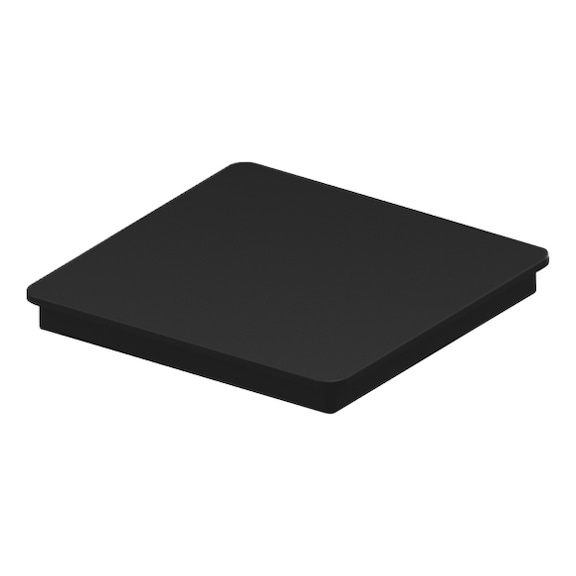 Lid for ADD Box organiser box - LID-ADD-BOX-PLA-P-1X1-CLOSED-BLACK
