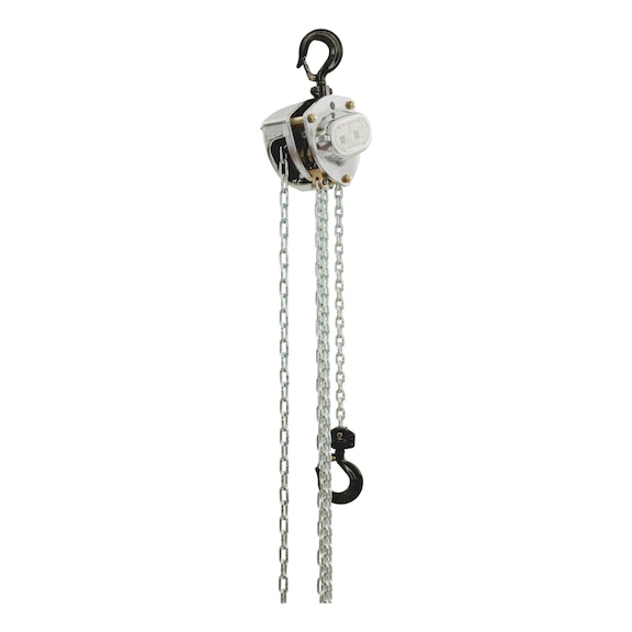 Manual chain hoist without overload protection - CHNHOI-MANUAL-3M-CHROME-PLATED-5000KG