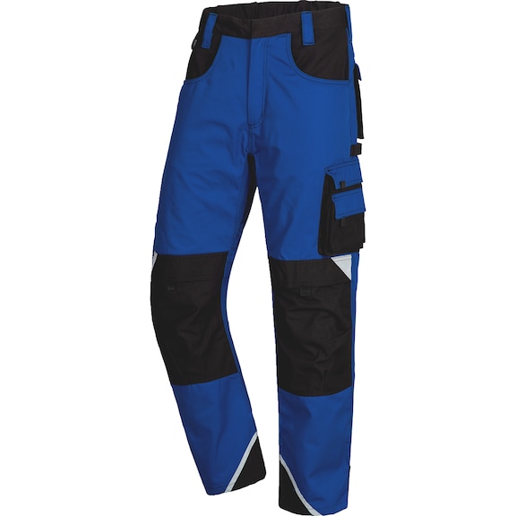 Work trousers Nitras Motion Tex Plus 7611 - WORKTROUSERS-NITRAS-7611-ROYALBL/BLK-46