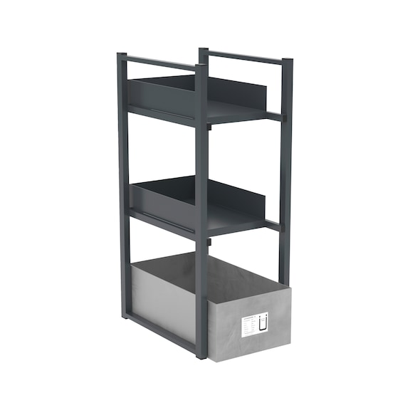 ORSY<SUP>®</SUP> 1 stellingsysteem, vatenrek - BARL-60LTR-ANTH