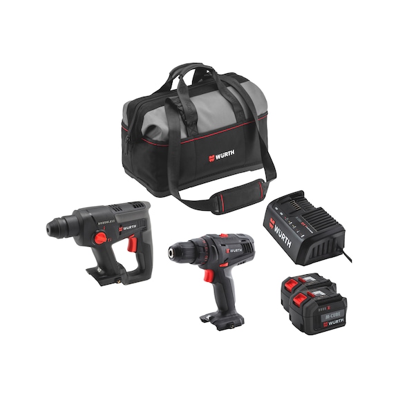 M-Cube Duo Pack Basic 12V 6-teilig - ABS12-COMPACT-ABH12-COMPACT-SET-6TLG