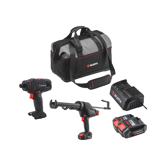 M-Cube Duo Pack Press 12V 6-teilig - AKP12-AS12-1/4ZO-SET-6TLG