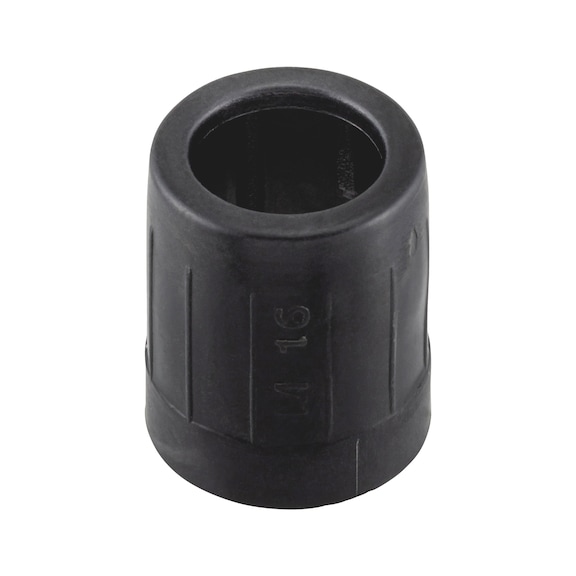 Manchon d'extrémité en plastique Pour conduits électriques rigides - ENDGRMT-F.CND-BLCK-EN16