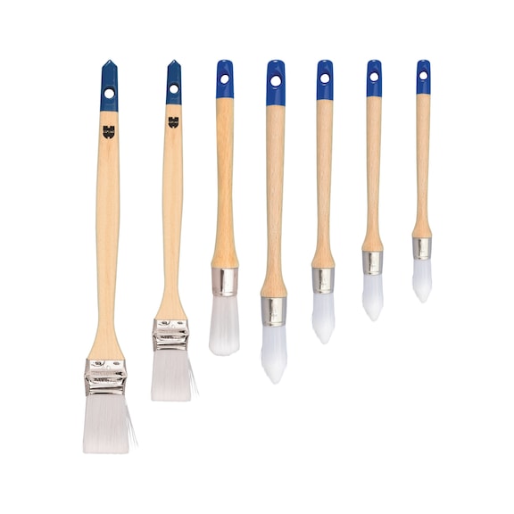 Kit de brosses peinture phase aqueuse - 10 pcs