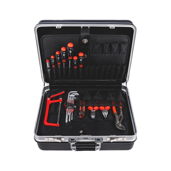 Plumbing tool case ZEBRA 54 pcs - ZEBRA-WZGKOFFR-SANI-SET-54-PCS