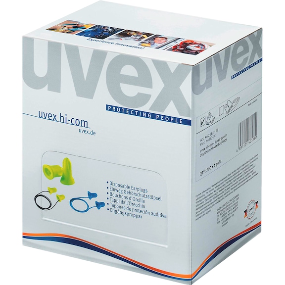 Geh&ouml;rschutzst&ouml;psel Uvex hi-com - MINIDISPENSERBOX-UVEX-HI-COM-2112095