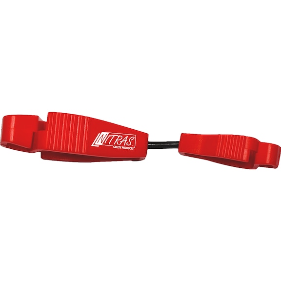 Glove holder clip Nitras - GLOVCLIP-NITRAS-ROT-ONESIZE